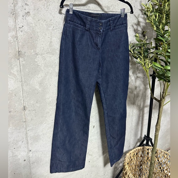 Express Pants - Express correspondent wide leg classic stretch denim pants